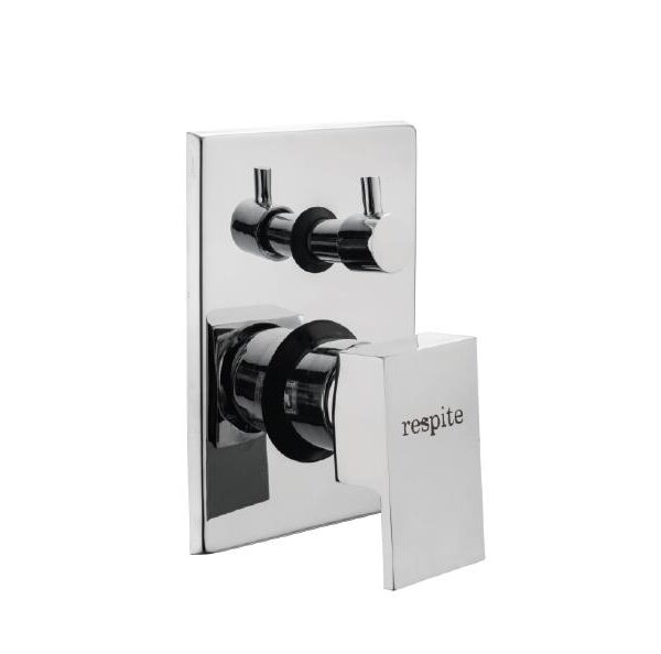 Single Lever Exposed Parts Kit of Diverter Consisting of Operating Lever, Wall Flange (With Seals) & Button Only Suitable For Item ALD702 &ALD703)