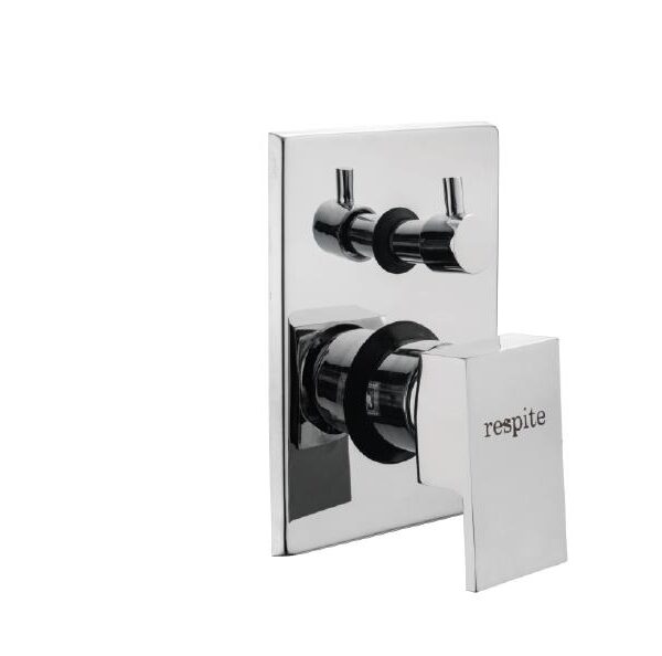 Single Lever Exposed Parts Kit of Diverter Consisting of Operating Lever, Wall Flange (With Seals) & Button Only Suitable For Item ALD702 &ALD703)